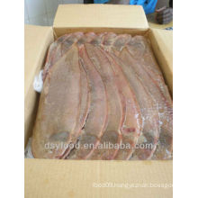 Frozen tongue sole fish